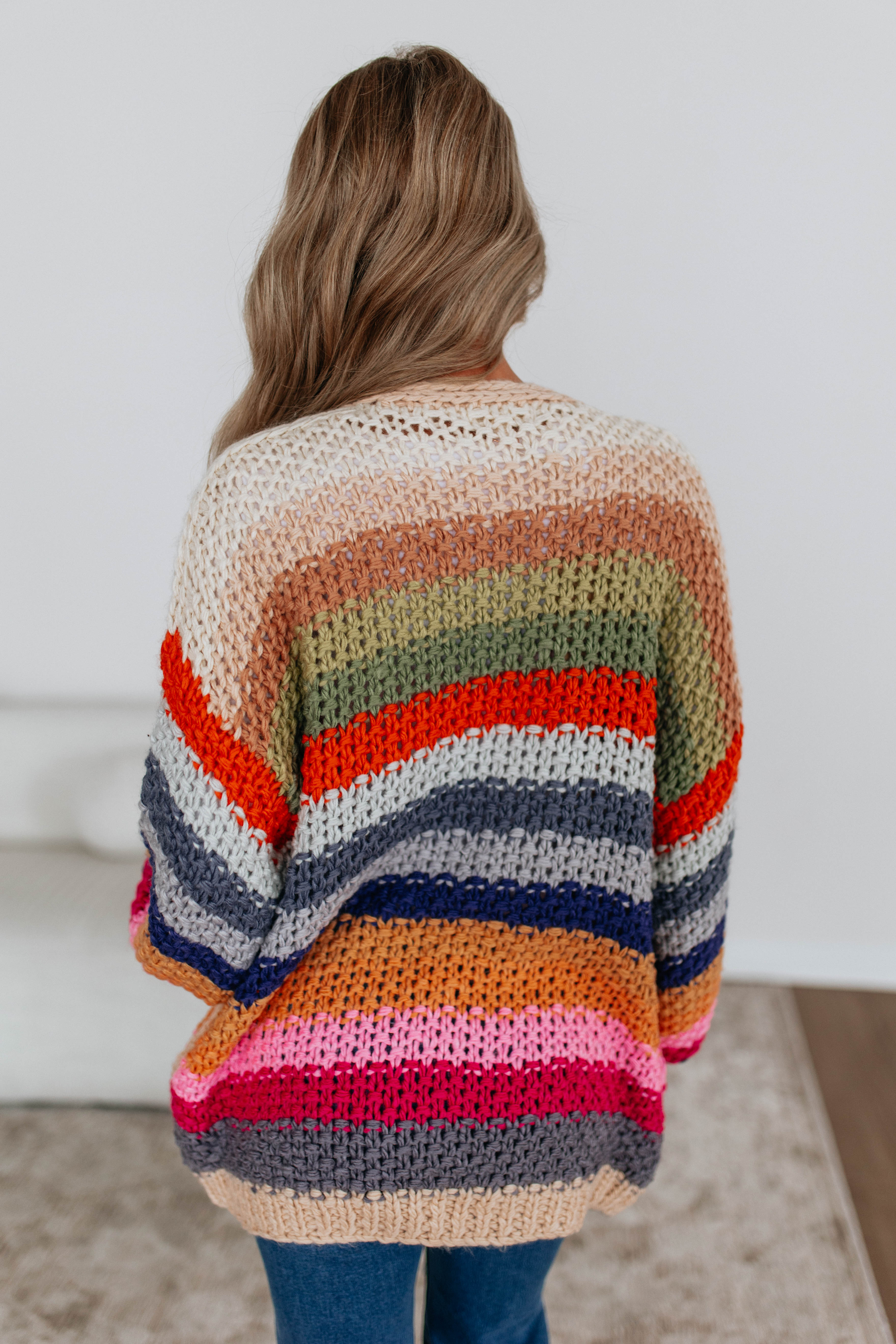 Hollie Striped Cardigan