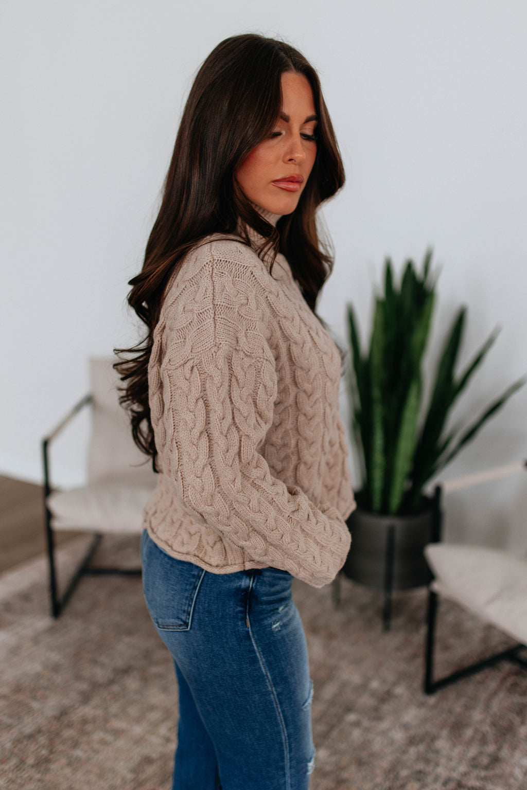 Kaylyn Cable Knit Sweater