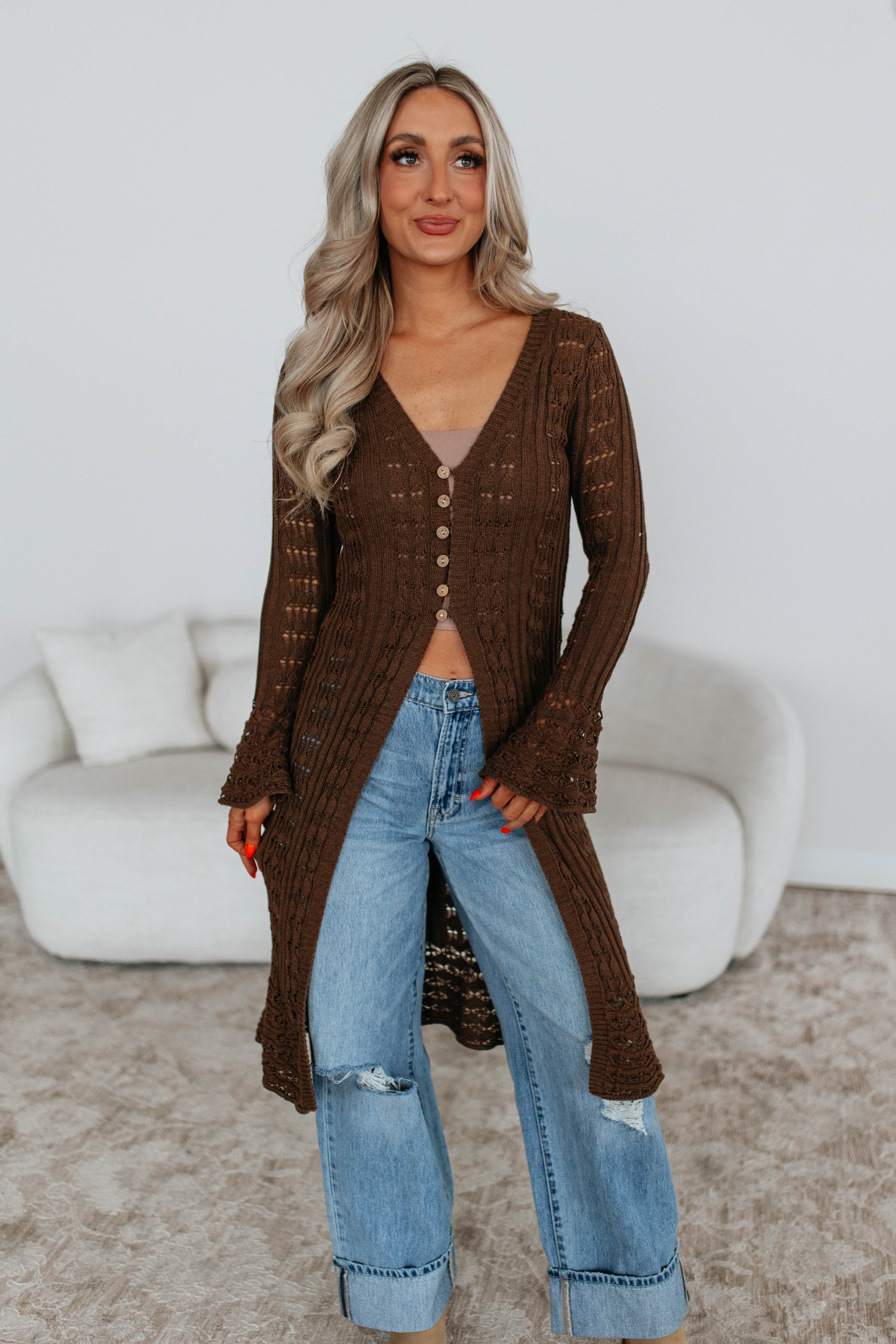 Kaeli Crochet Cardigan