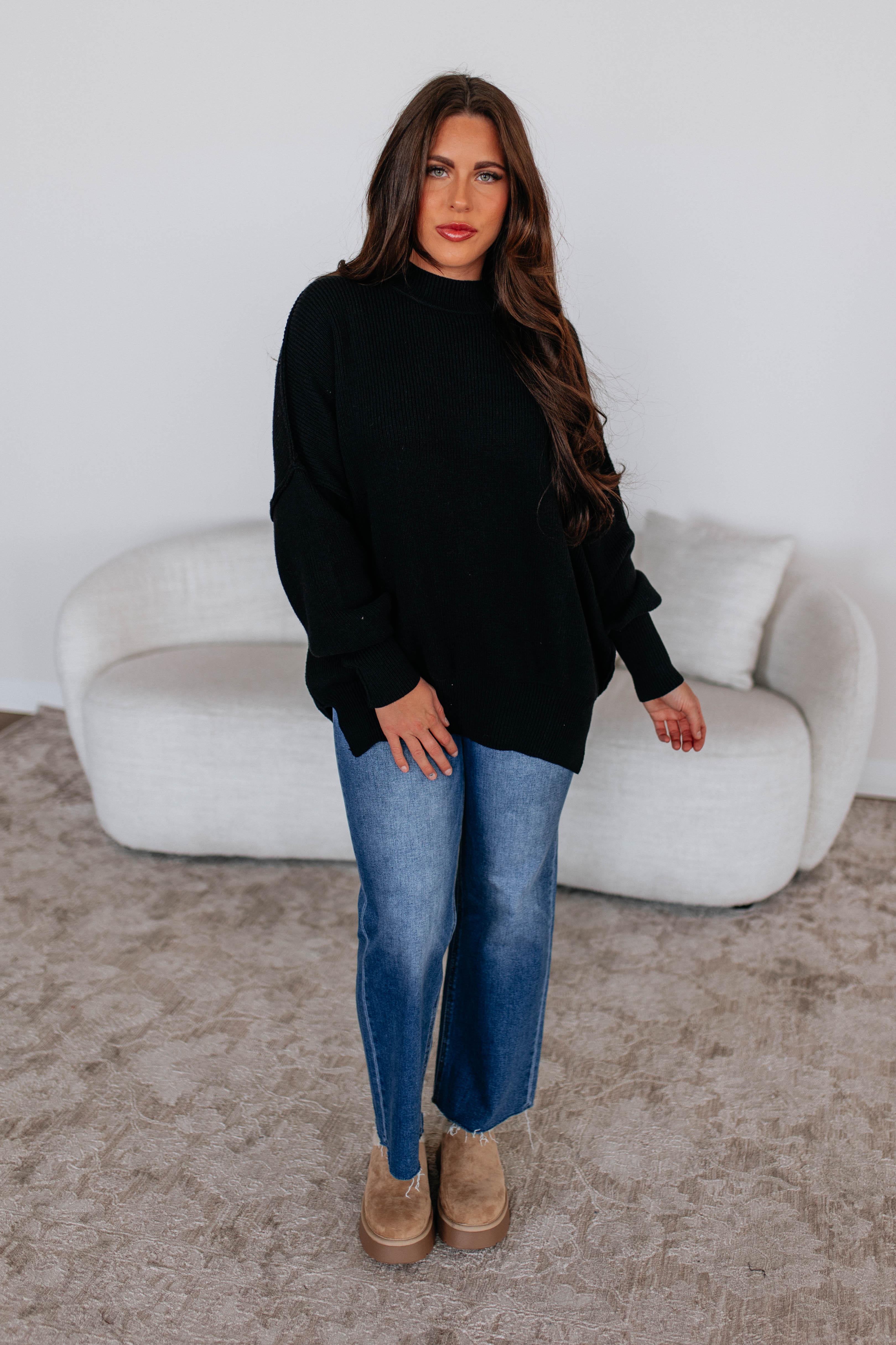 Violet Oversized Sweater