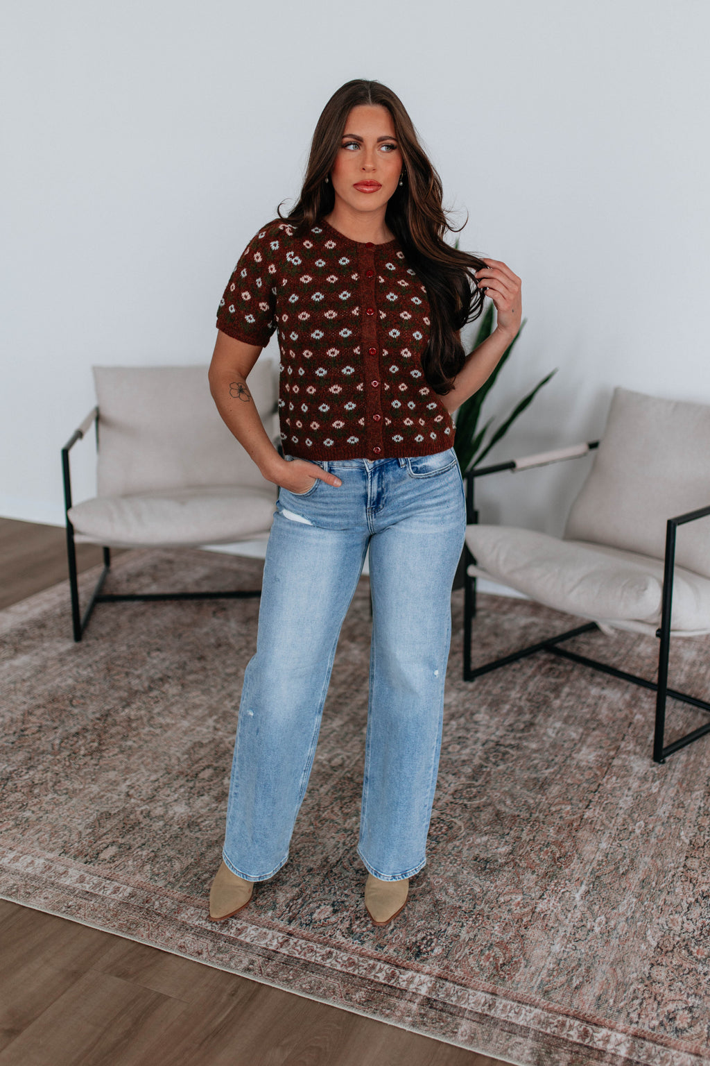 Rosanne Cardigan Top