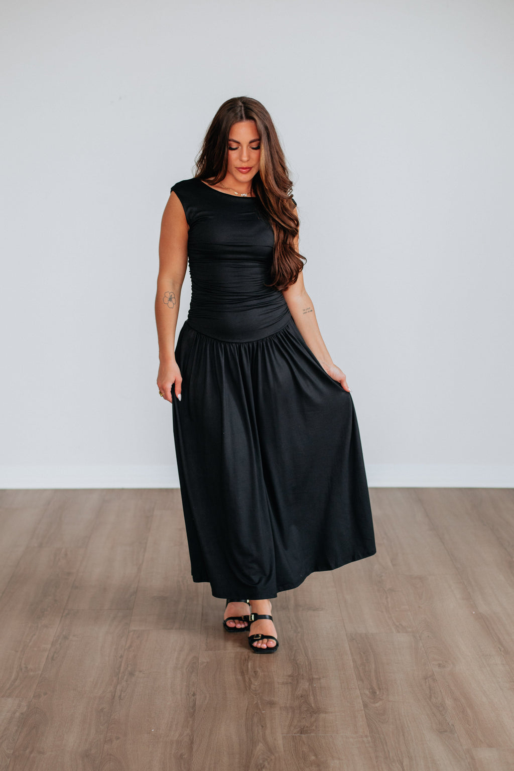 Klaire Ruched Dress
