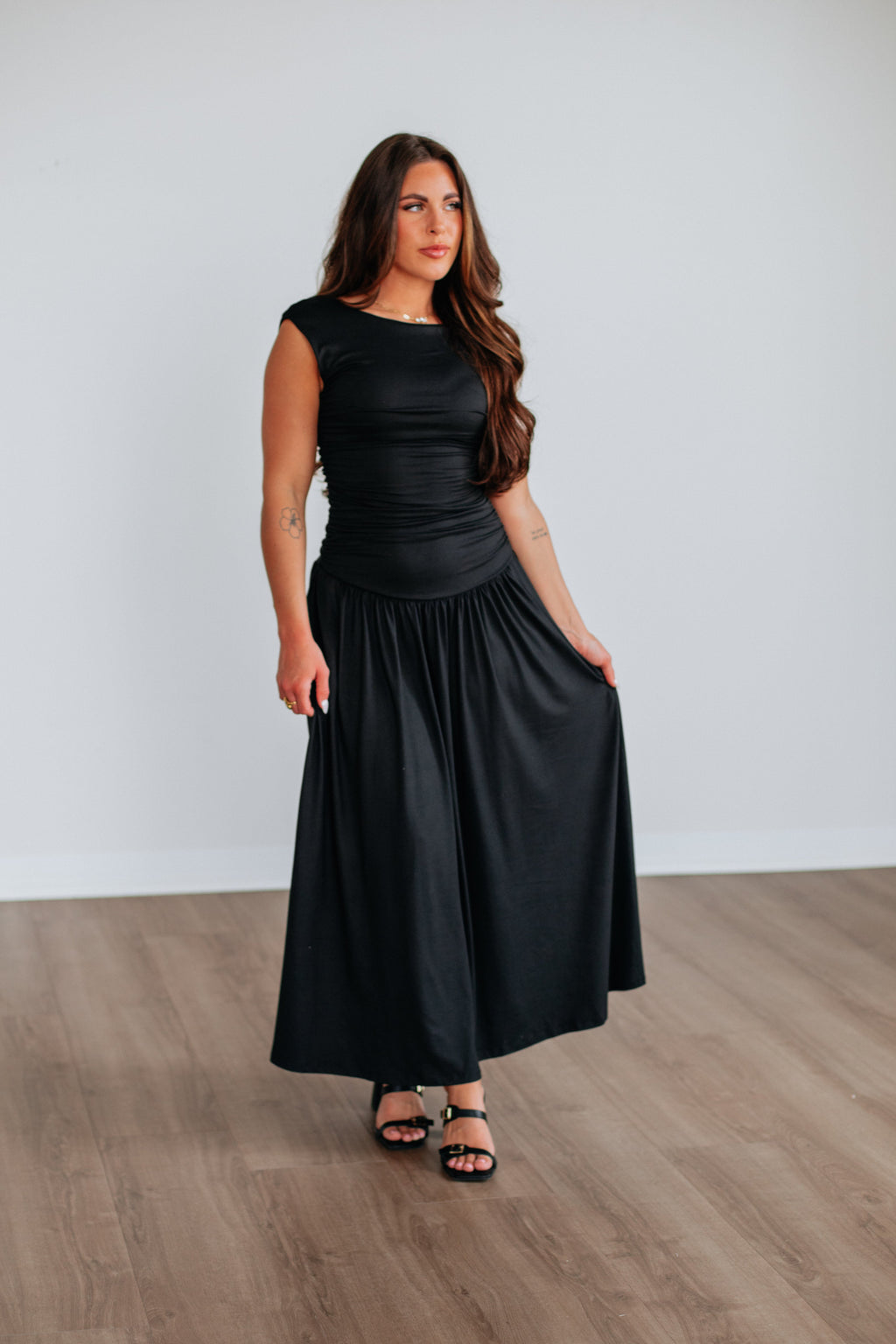 Klaire Ruched Dress